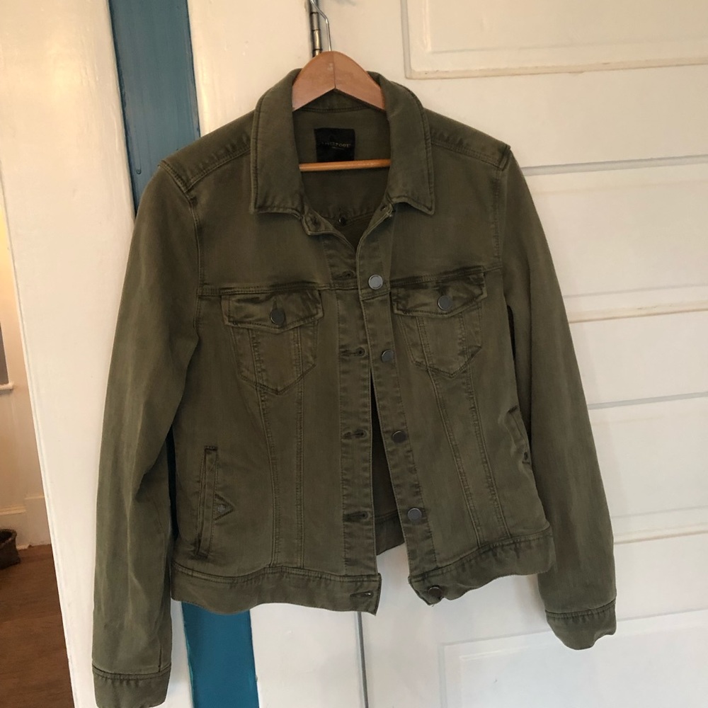 Liverpool Olive Jean jacket